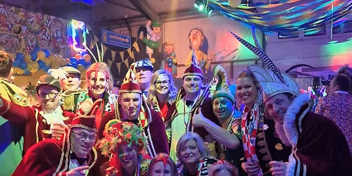 Federatiefeest en 55 jarig bestaan van het carnaval in Loerendonck in Brabant