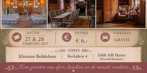 Brocante fair Klooster Bethlehem in Brabant