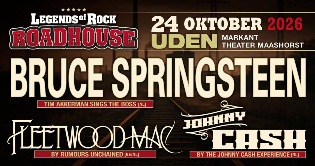 Legends of Rock Roadhouse – American Roots Edition | Markant Theater Maashorst in Uden in Brabant