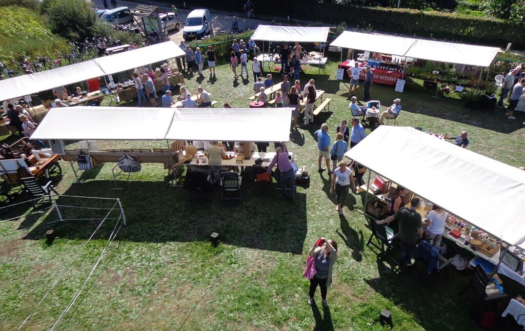Markt op Streekmarkt in Roosendaal