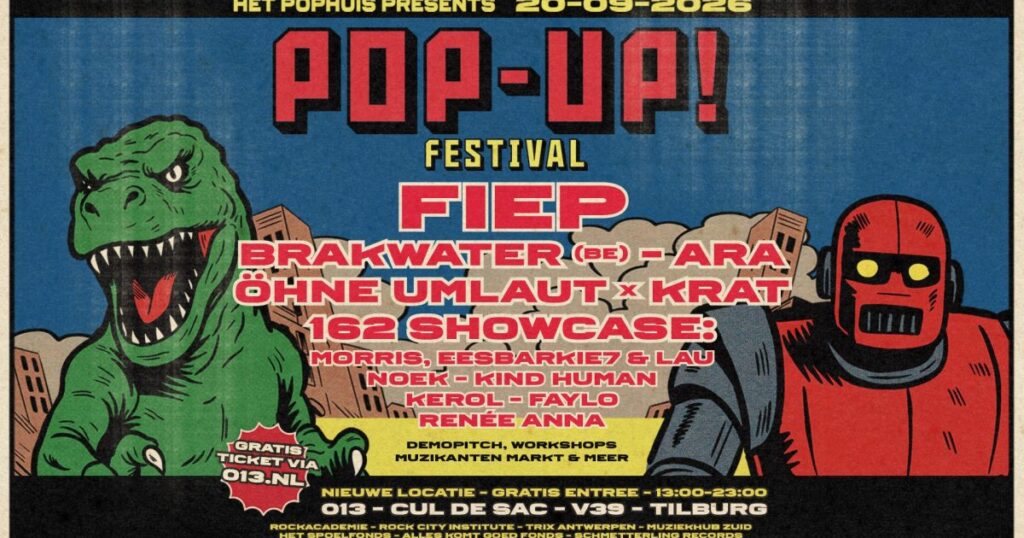 Het Pop-up Festival in Brabant