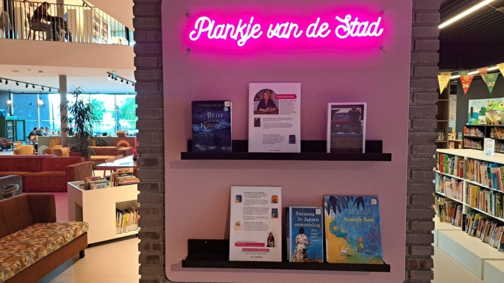 Plankje van de stad in Brabant