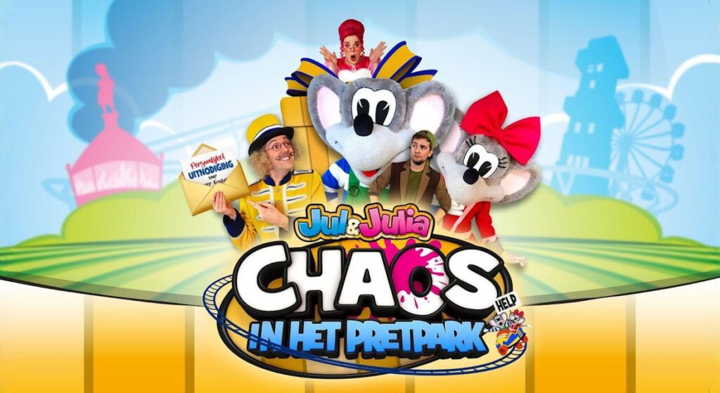 Chaos in het pretpark in Brabant