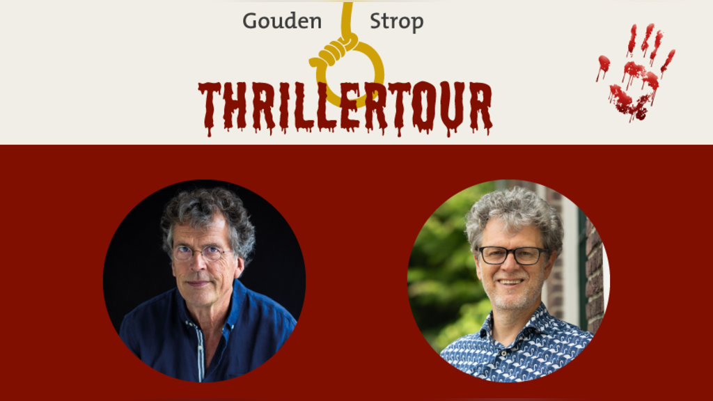 Gouden strop thrillertour: twee topauteurs, één spannende middag vol verhalen in Brabant