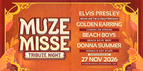 Muze Misse Tribute Night in Brabant