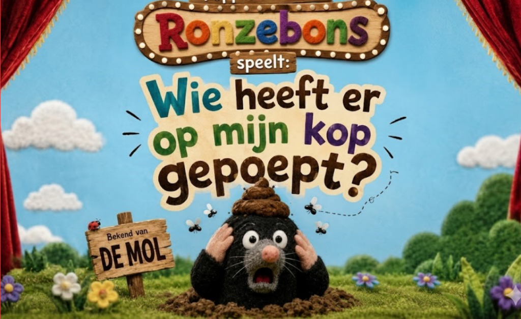 Poppentheater Ronzebons: Wie heeft er op mijn kop gepoept? in Brabant