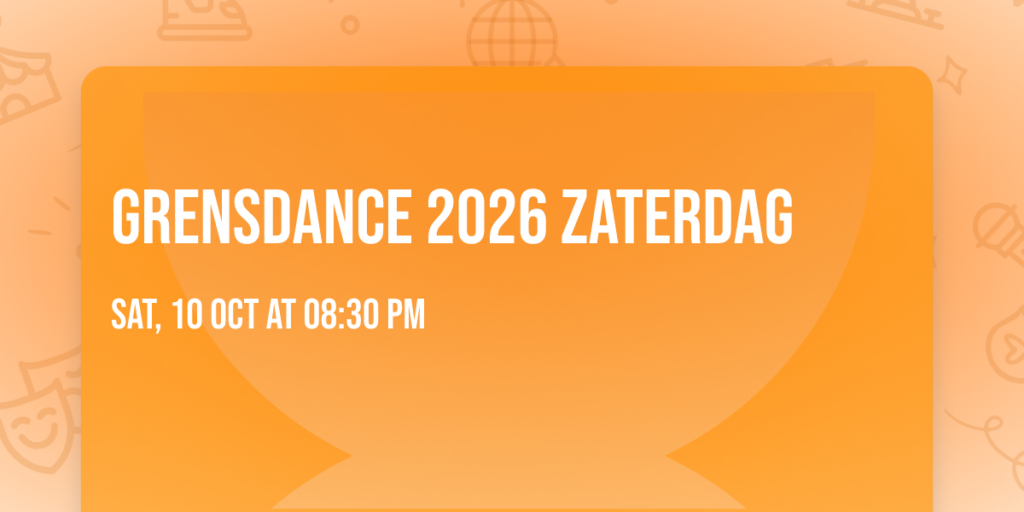 GrensDance 2026 zaterdag in Brabant