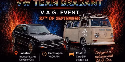 25 Year VW Team Brabant — Uitgaan in Brabant
