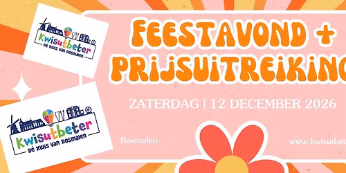 Feestavond & Prijsuitreiking Kwisutbeter 2026 — festival in Brabant