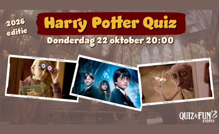 Harry Potter Quiz — Uitgaan in Brabant