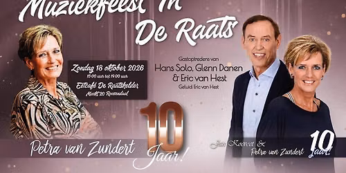 Muziekfeest in de Raats in Brabant
