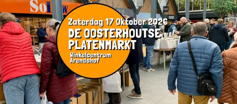 De Oosterhoutse Platenmarkt – Zaterdag 17 Oktober, Winkelcentrum Arendshof Oosterhout — markt-eten in Brabant