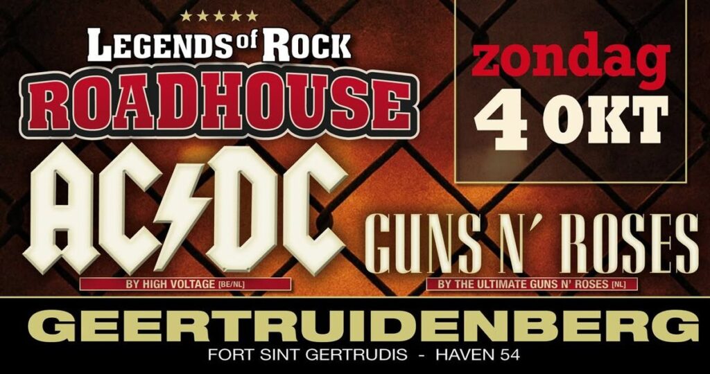 Legends of Rock Roadhouse – Rock Edition | Fort Sint Gertrudis in Geertruidenberg in Brabant