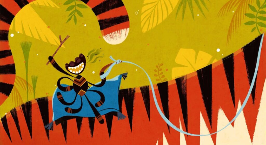 Anansi de spin en de gulzige Tijger (3+) in Brabant