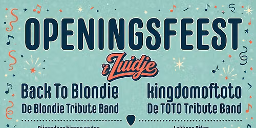 Openingsfeest ’t Zuidje — festival in Brabant