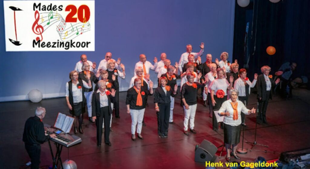 Jubileumshow 20 jaar Mades Meezingkoor in Brabant