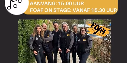 LIVE FOAF (First of All Friends) in Brabant