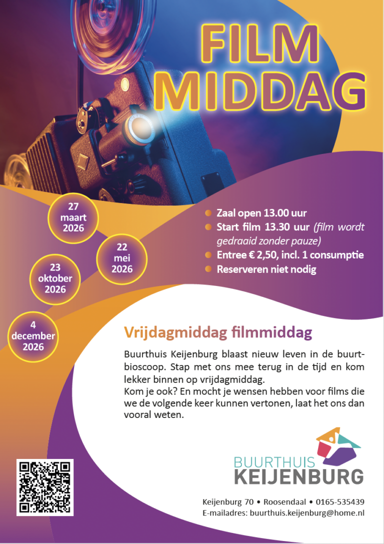 Filmmiddag — Film in Brabant