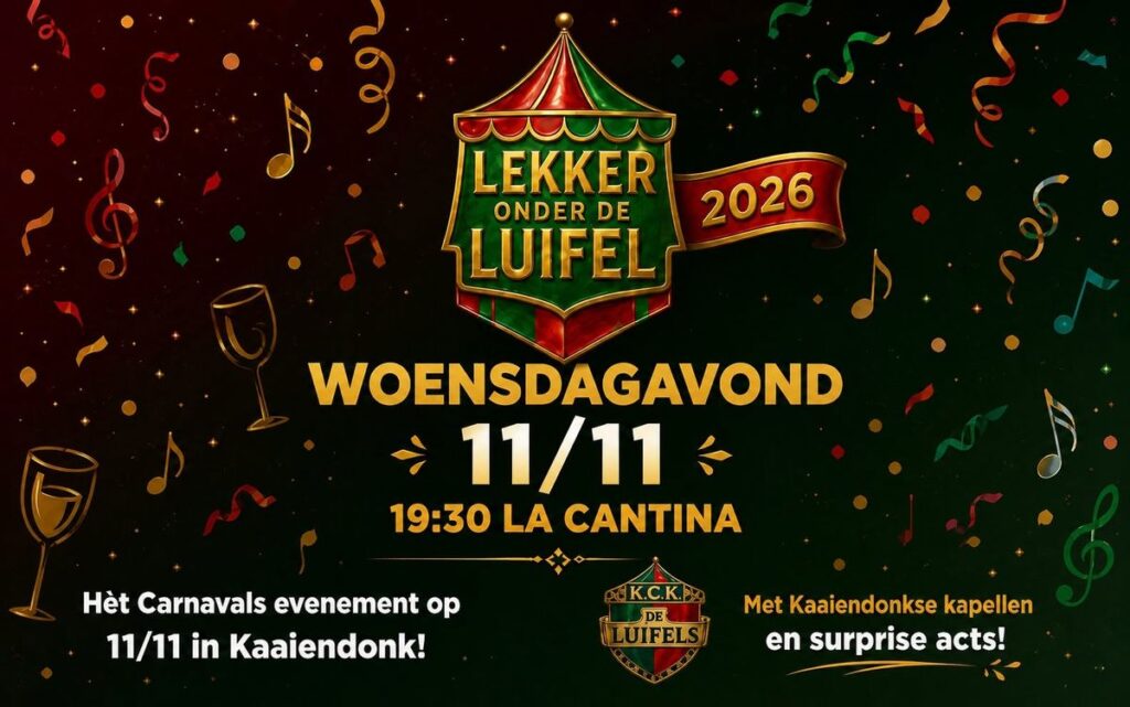 Lekker onder de Luifel 2026! in Brabant