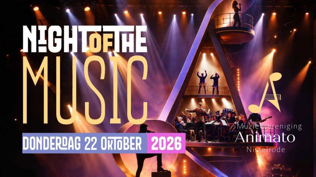 Night of the Music 2026 (Donderdagshow) in Brabant