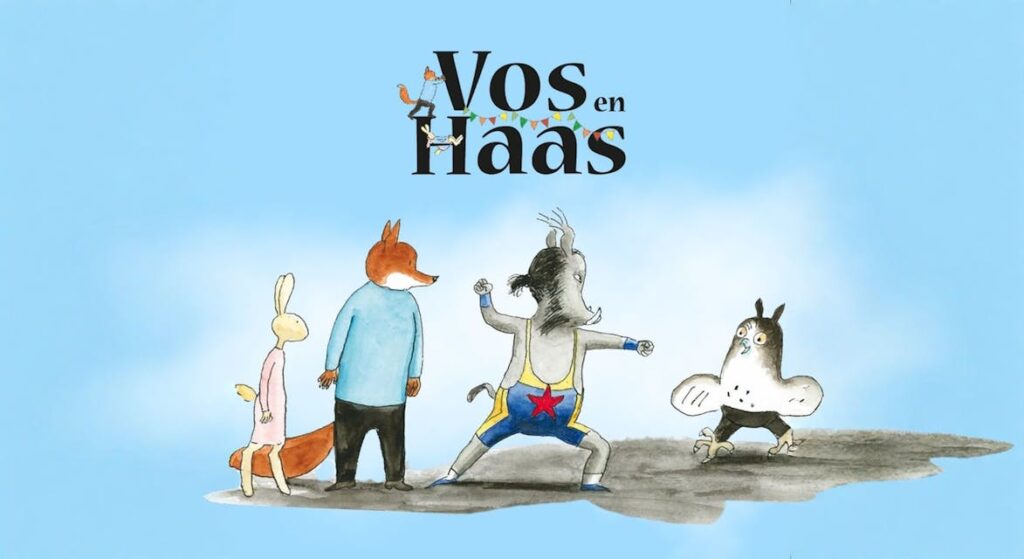 Vos & Haas samen in het bos in Brabant